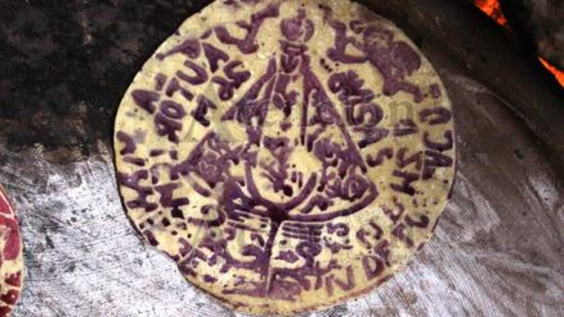 ¿Qué son las tortillas ceremoniales? 