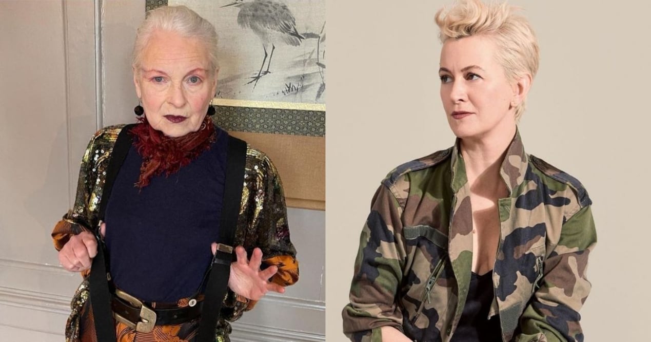 Las mujeres brindan valiosos aportes en el mundo de la moda sustentable. Fotos: Instagram @viviennewestwood / @biofabricate - @nomad_magazine 