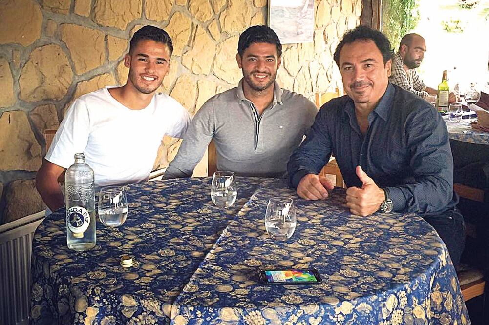 Hugo Sánchez convivió en San Sebastián con Reyes y Vela (INSTAGRAM.DIEGO REYES)