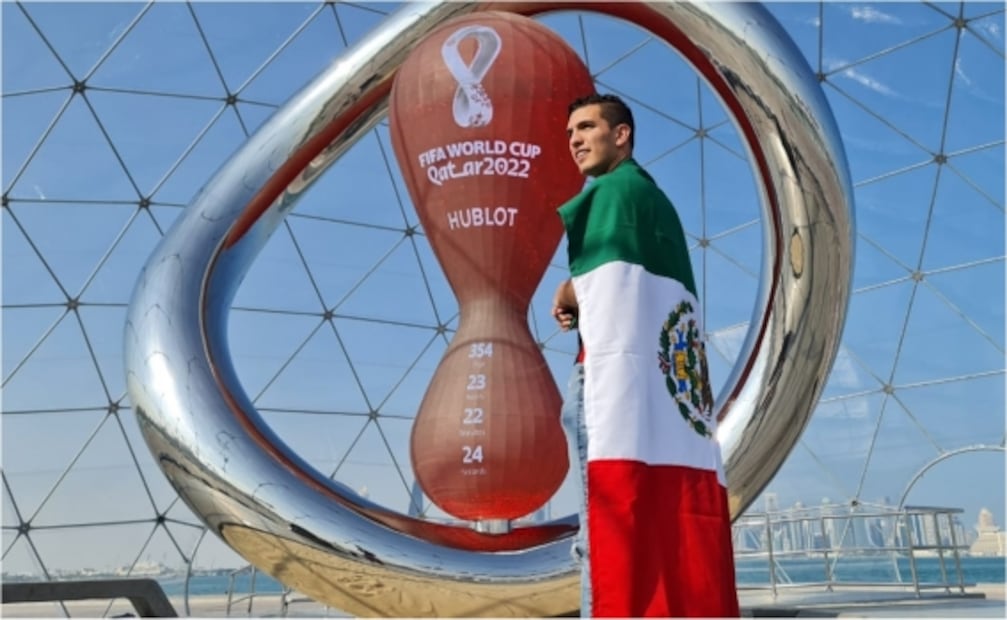 Yair Rangel, con el cuerpo en Qatar, pero el alma con el Atlas