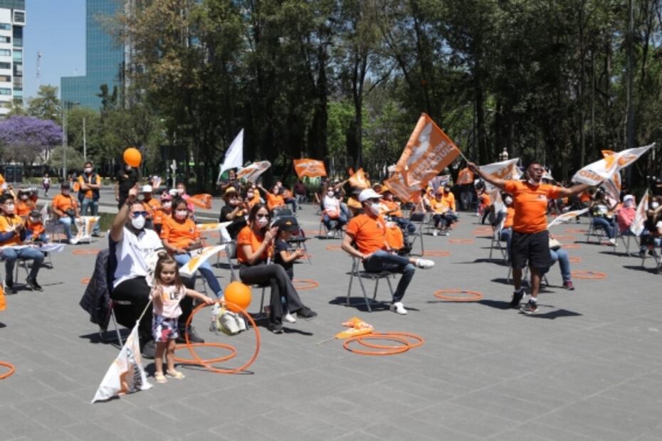 Ale Puente de MC arranca campaña como aspirante de MC al Congreso CDMX 