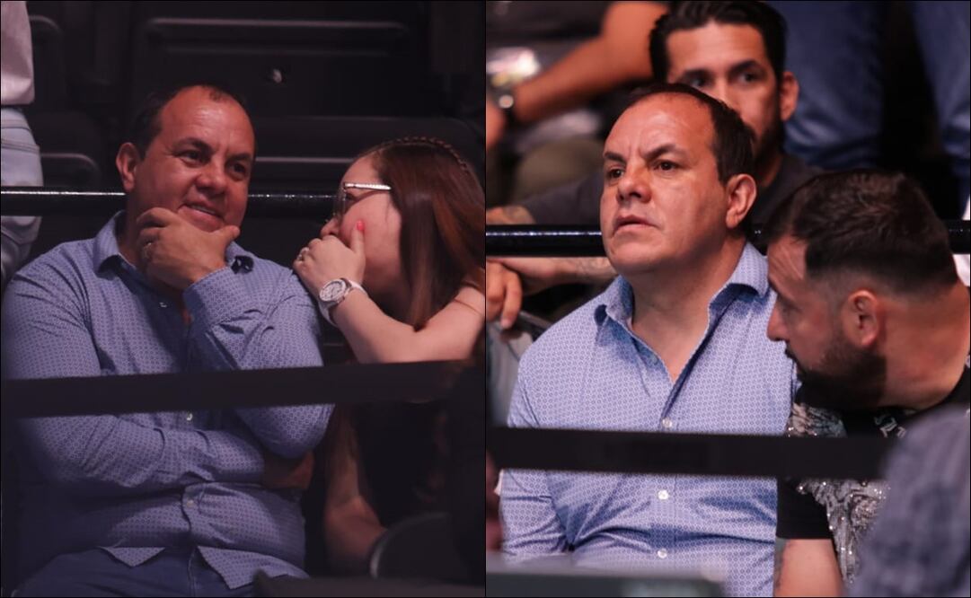 Cuauhtémoc Blanco asistió al UFC México 2025; el exfutbolista se presentó en la Arena Ciudad de México / FOTOS: Carlos Mejía - EL UNIVERSAL