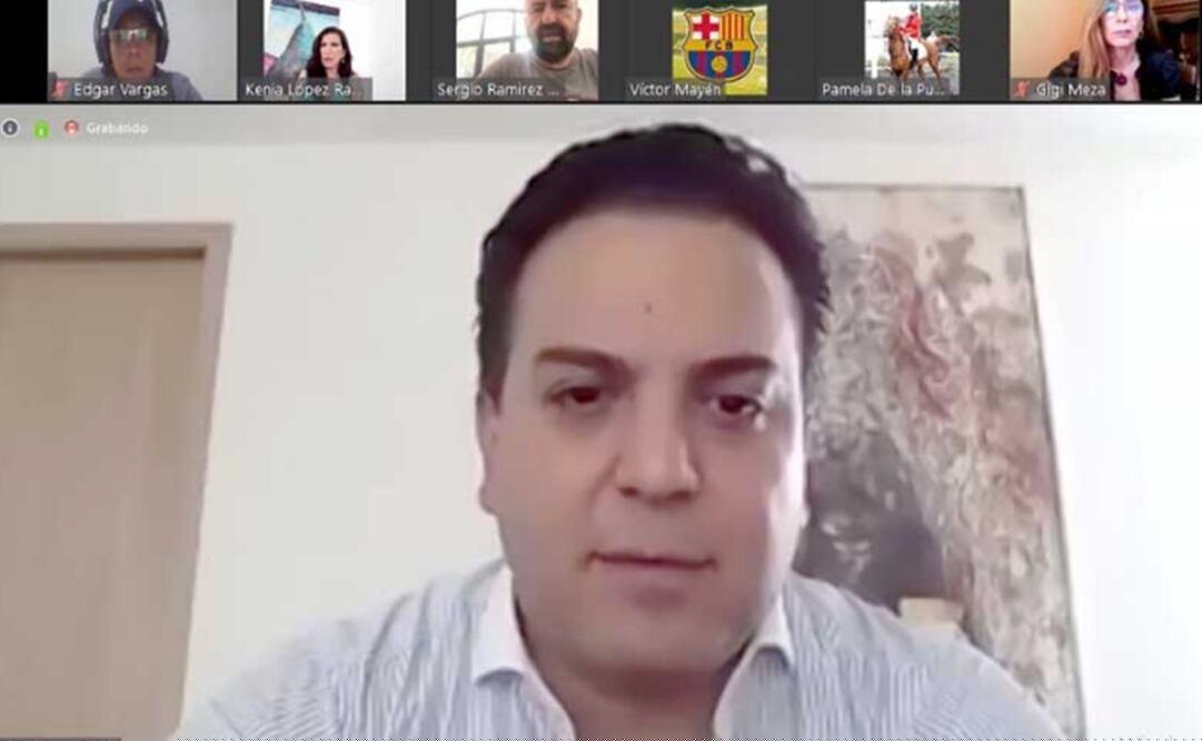 No hay recursos y se tienen que tomar de donde haya, dijo Damián  Zepeda, en entrevista virtual. Foto: senadores del PAN