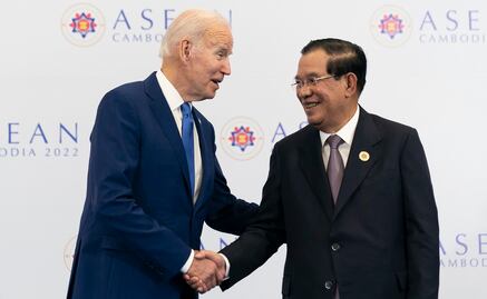 Primer ministro de Camboya da positivo a Covid-19 previo a cumbre del G20; se reunió con Biden