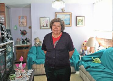 Por delincuencia, Cristina regresa a vivir a su edificio dañado por el 19-S