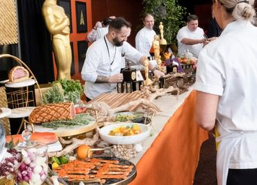 El menú para las estrellas del Oscar