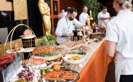 El menú para las estrellas del Oscar