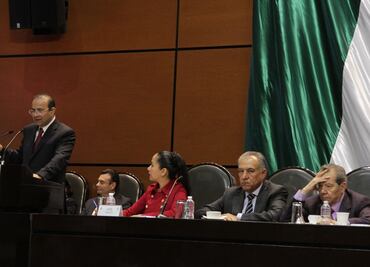 Fernández Noroña discute con Navarrete Prida y con diputada de Morena