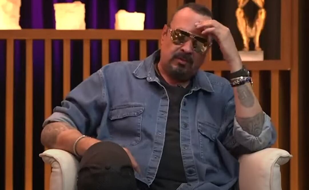 Pepe Aguilar contó a Adela Micha un dato que le hizo el expresidente Felipe Calderón sobre la guerra contra el narco. Foto: Captura