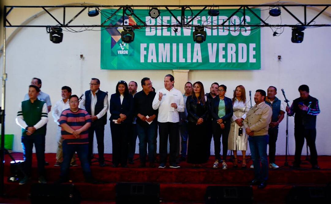El senador Eruviel Ávila Villegas presumió que, con 588 mil sufragios, el Estado de México fue la entidad que más “votos verdes” aportó para que Claudia Sheinbaum. Foto: Especial