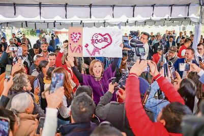 Xóchitl Gálvez: “Tendré que luchar contra 2 personajes”