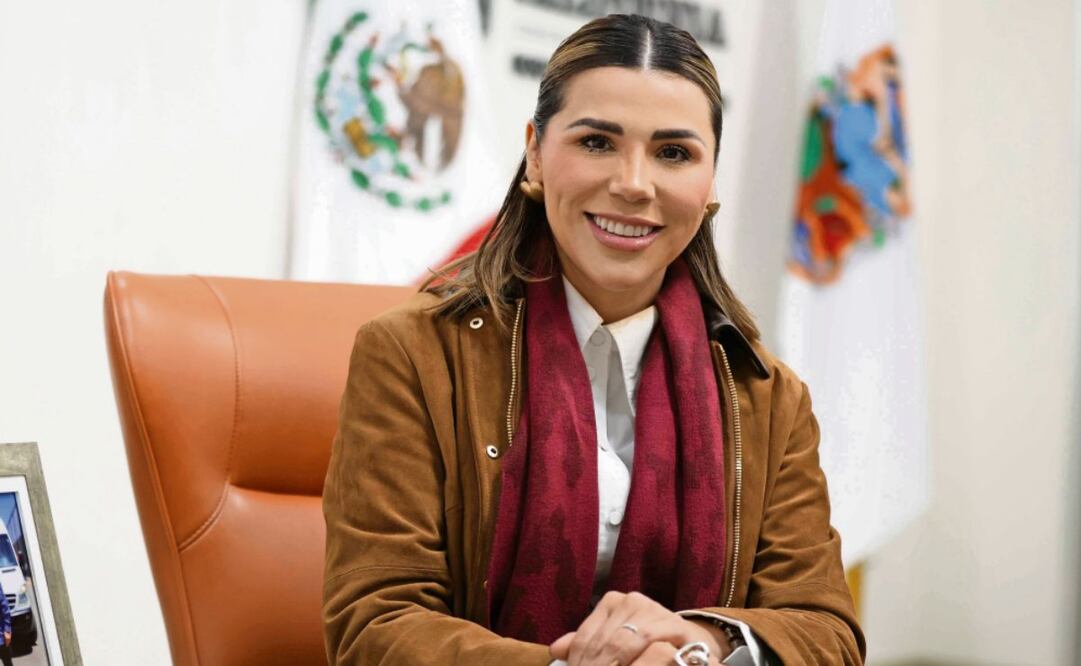 Marina del Pilar Ávila Olmeda, gobernadora de Baja California. Foto: Diego Simón Sánchez/ EL UNIVERSAL