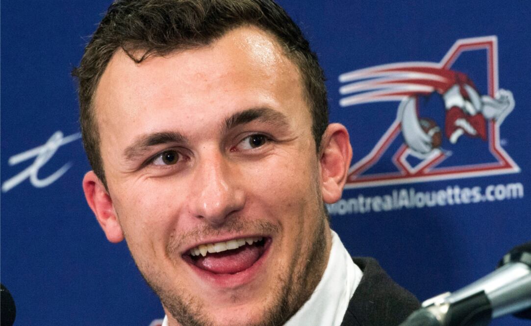 Johnny Manziel jugará en la AAF. Foto: AP