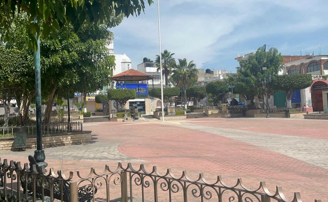 De acuerdo a integrantes del grupo de autodefensa, el toque de queda y el bloqueo de la carrera es una medida de protección ante posibles ataques de la organización criminal, la Familia Michoacana. Foto: Especial