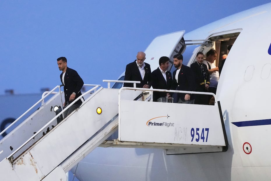 Selección de Irán llega a Tijuana, México, para el Mundial de 2026 - Foto: AP