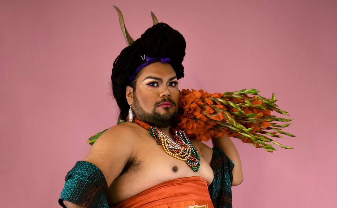 En la foto: La bruja de Texcoco. Artista trans. Foto: Cortesía Mar Coyol