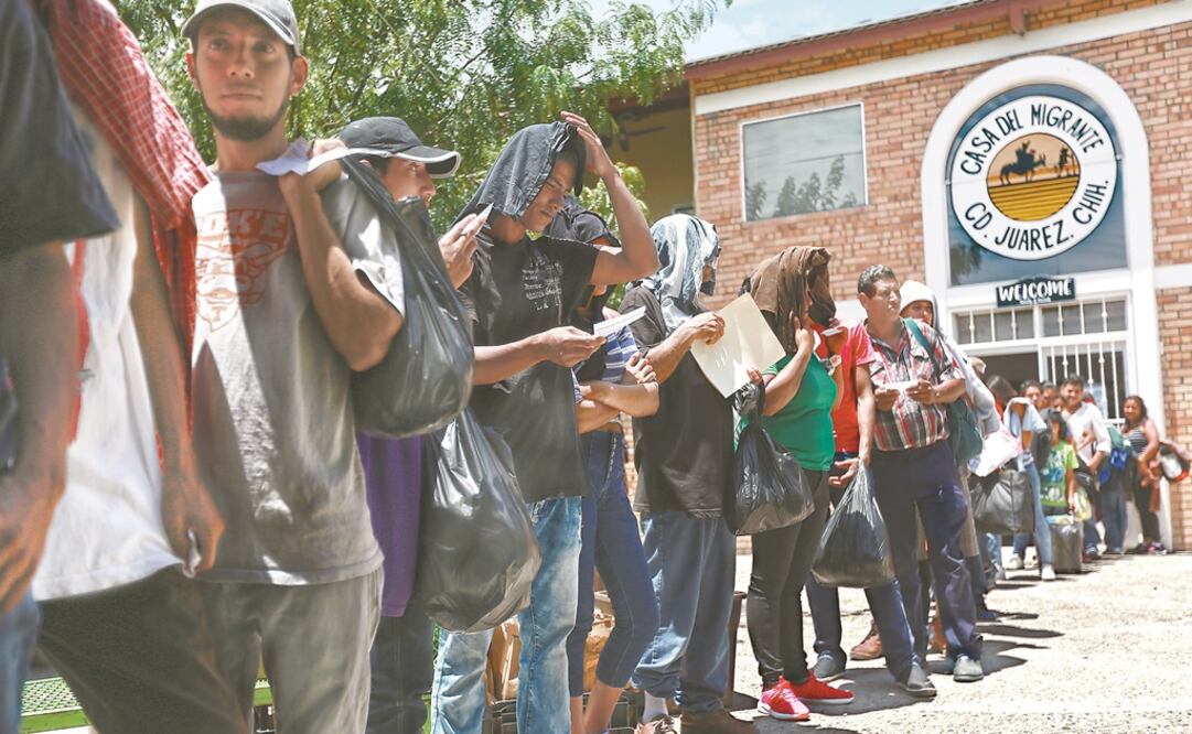 En el último mes, Naciones Unidas ha retornado voluntariamente a 480 personas de Honduras, El Salvador y Guatemala, desde Ciudad Juárez. FOTOS: CHRISTIAN TORRES. EL UNIVERSAL