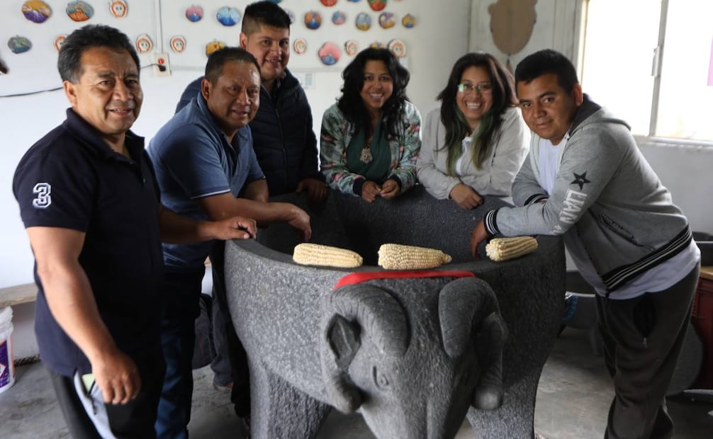 El colectivo Tixinqui busca rescatar el tallado tradicional y convertirlo nuevamente en una fuente de ingresos para la comunidad. (07/06/26) Foto: Alberto González