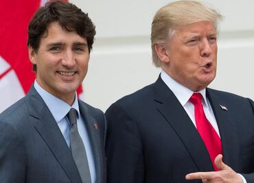 Trump amenaza con aumentar más aranceles si Canadá responde con medida recíproca; llama “gobernador” a Trudeau