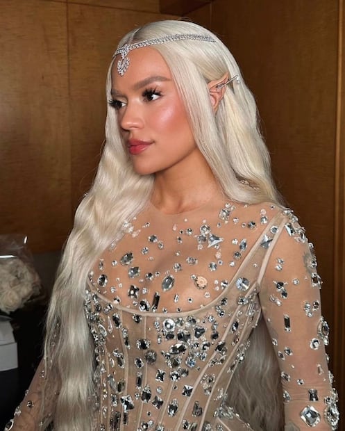 Karol G en la Met Gala 2024. Foto: Instagram @karolg