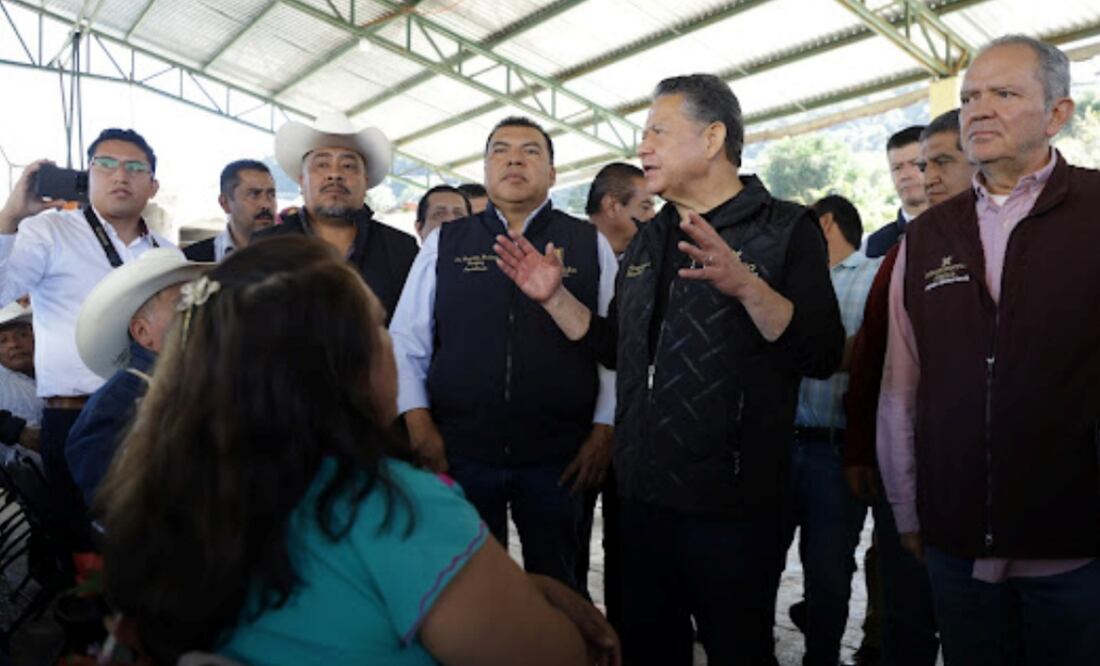 El gobernador de Hidalgo, Julio Menchaca Salazar. Foto: Archivo