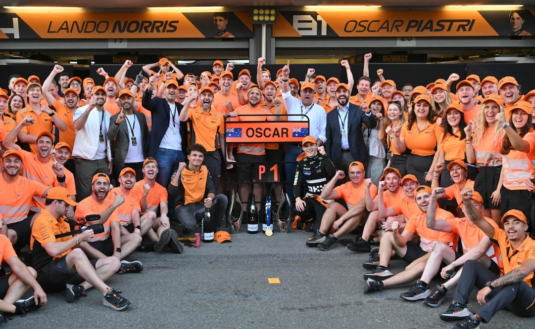 McLaren ya superó a Red Bull en el campeonato de la F1; Checo Pérez perdió un puesto - Foto: AFP