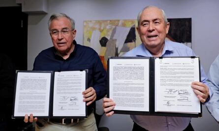 Gobierno de Sinaloa y Segalmex firman convenio para comprar maíz blanco y promover siembra de frijol 