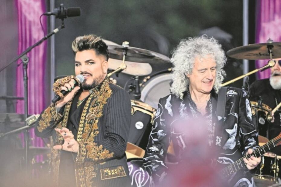 Sin su reina, estrellas dan vida al jubileo de Isabel II