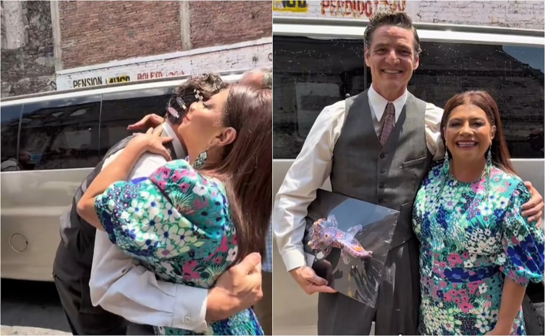 Pedro Pascal y Clara Brugada.
Fotos: X