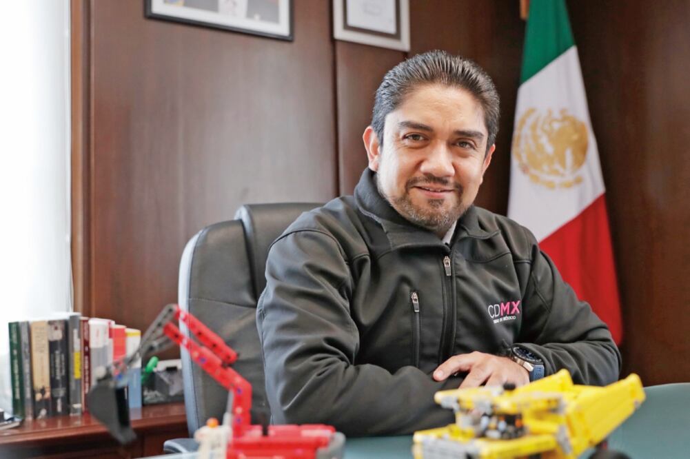 Édgar Tungüí Rodríguez Secretario de Obras y Servicios (IVÁN STEPHENS. EL UNIVERSAL)