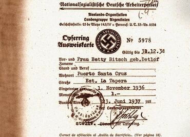 La lista que revela el dinero de los nazis argentinos