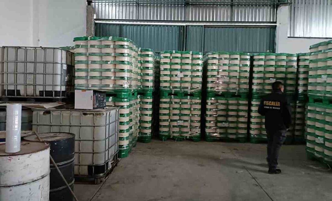 El inmueble fue asegurado y se colocaron sellos en las puertas de acceso, en tanto que las indagatorias continúan por parte de esta Institución. Foto: Especial