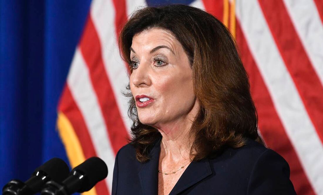 Gobernadora de Nueva York, Kathy Hochul. Foto: AP