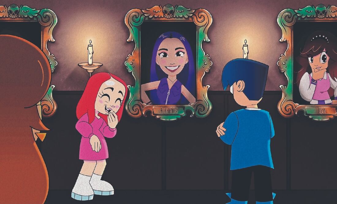 La historia transcurre en una mansión embrujada. Foto: de ASKA Animation y MAKO Animation