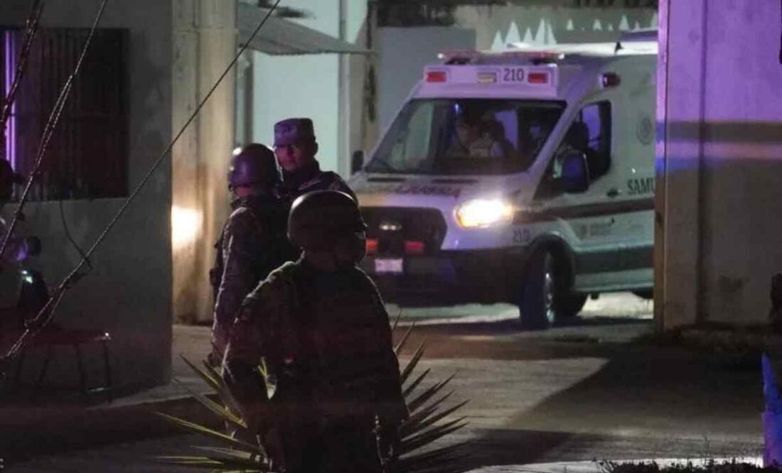 27 lesionados fue el saldo de una riña en el penal de Kobén en Campeche. Foto: Especial