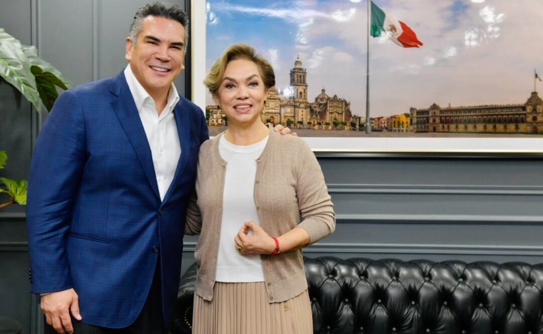 "Alito" Moreno dio la bienvenida al PRI a la senadora Cecilia Sánchez García, quien salió de Morena. Foto: X @alitomorenoc