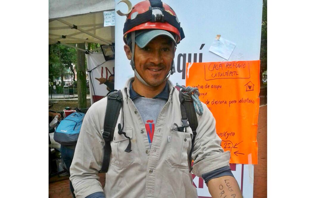 Luis Fernando Amezcua ha participado en rescates acuáticos. (Foto: Cortesía Luis Fernando Amezcua)