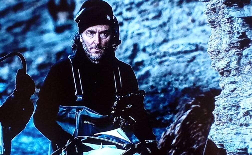 Emmanuel Lubezki en "El renacido". Foto: IMDb.