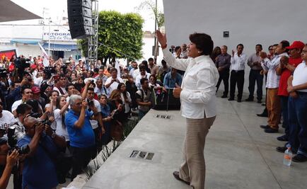 Sorprende Noroña en cierre de campaña de Delfina