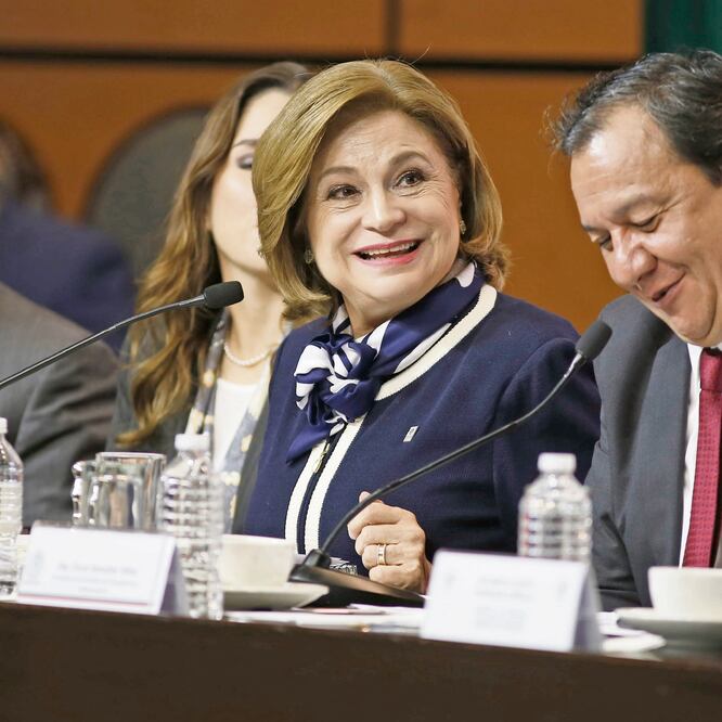 Arely Gómez presumió que México es el primer país que inhabilita a Odebrecht sin un acuerdo reparatorio. AGUSTÍN SALINAS. EL UNIVERSAL