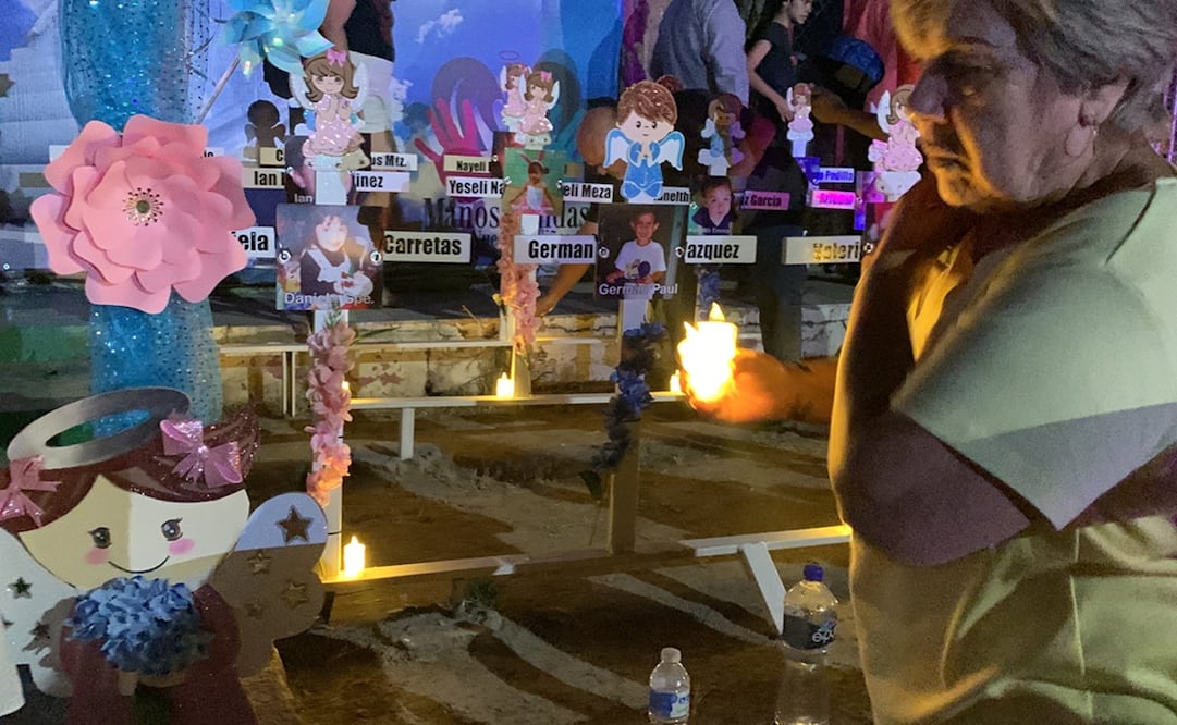 En memoria de 49 niños fallecidos en el incendio de la Guardería ABC. Foto: Amalia Escobar