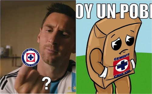 Los memes se burlan de Cruz Azul tras caer ante Inter Miami