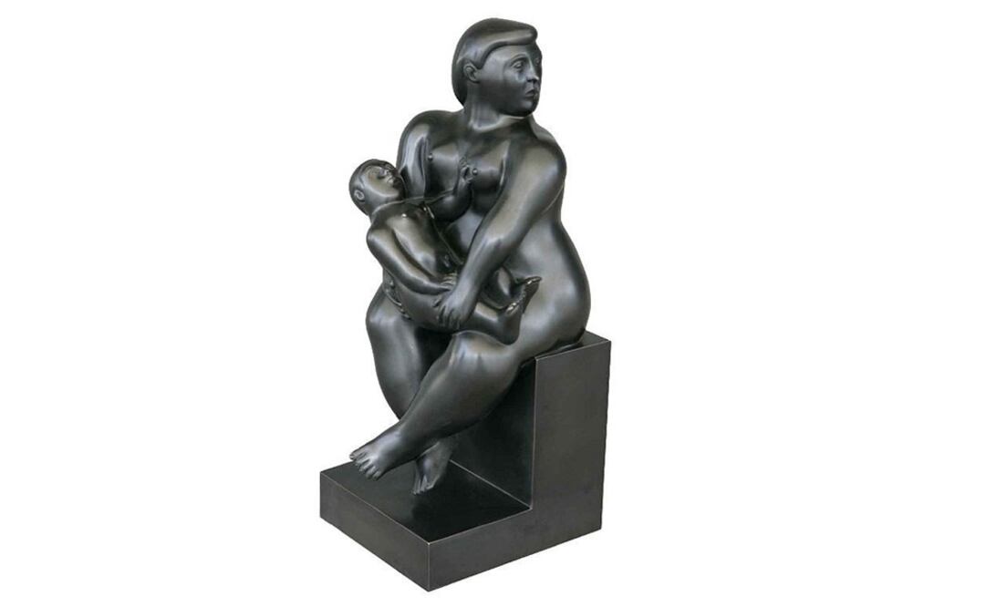 "Maternity", de Fernando Botero. Foto: galeries-bartoux.com
