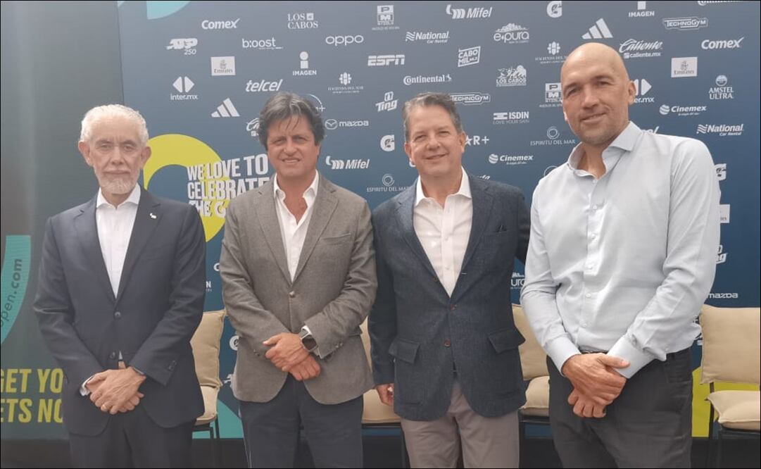 Cuatro de los mejores tenistas del mundo participarán en el Abierto de Los Cabos 2024 / FOTO: Leobardo Vázquez