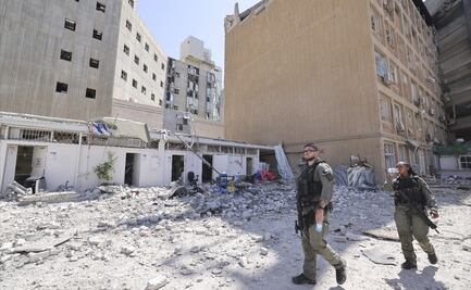 FOTOS: Así quedó el hospital Soroka que Irán bombardeó en el sur de Israel