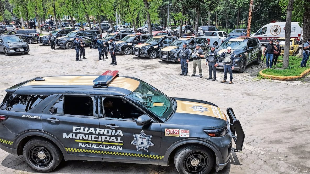 En Naucalpan, la policía municipal quedó por debajo de la Marina y el Ejército, que obtuvieron 81.1%  y 80.1%, respectivamente en percepción de desempeño. Foto: Especial
