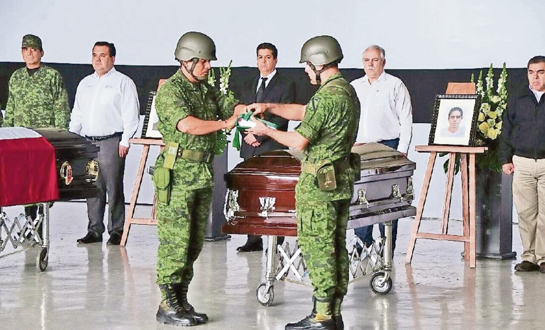 Con homenaje despiden a 4 funcionarios de PGJE asesinados