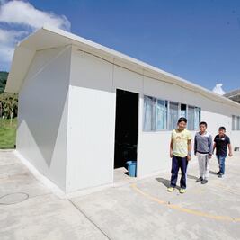 Terminarán reparación de escuelas en junio de 2019