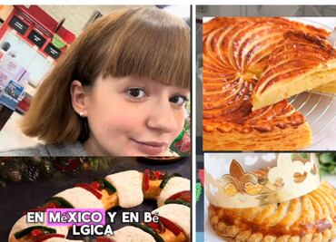 Influencer belga compara Rosca de Reyes mexicana con tradiciones de su país; video se viraliza