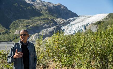 Obama visita glaciar en gira contra cambio climático